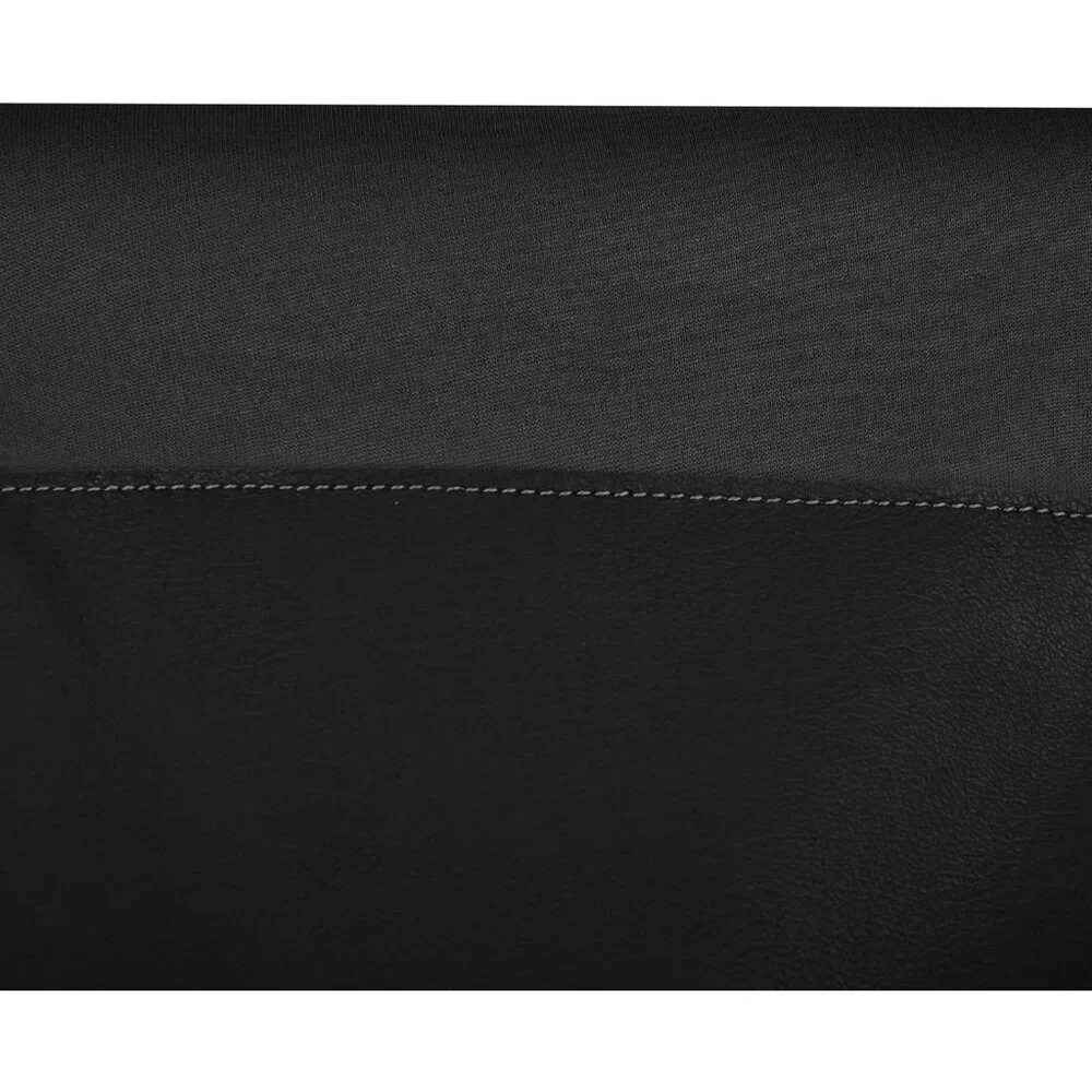 Women Black Synthetic Fringe Thigh High Tassels Wide Calf Over Knee Pointed Boot